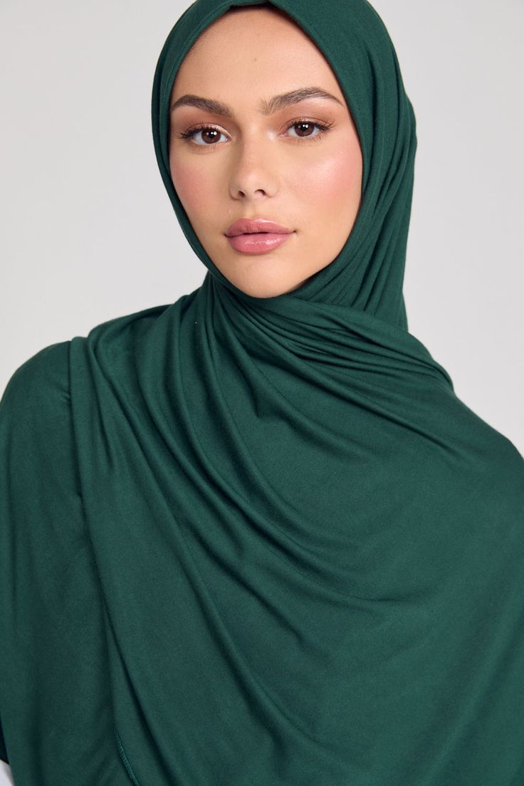 Bottle Green Hijab