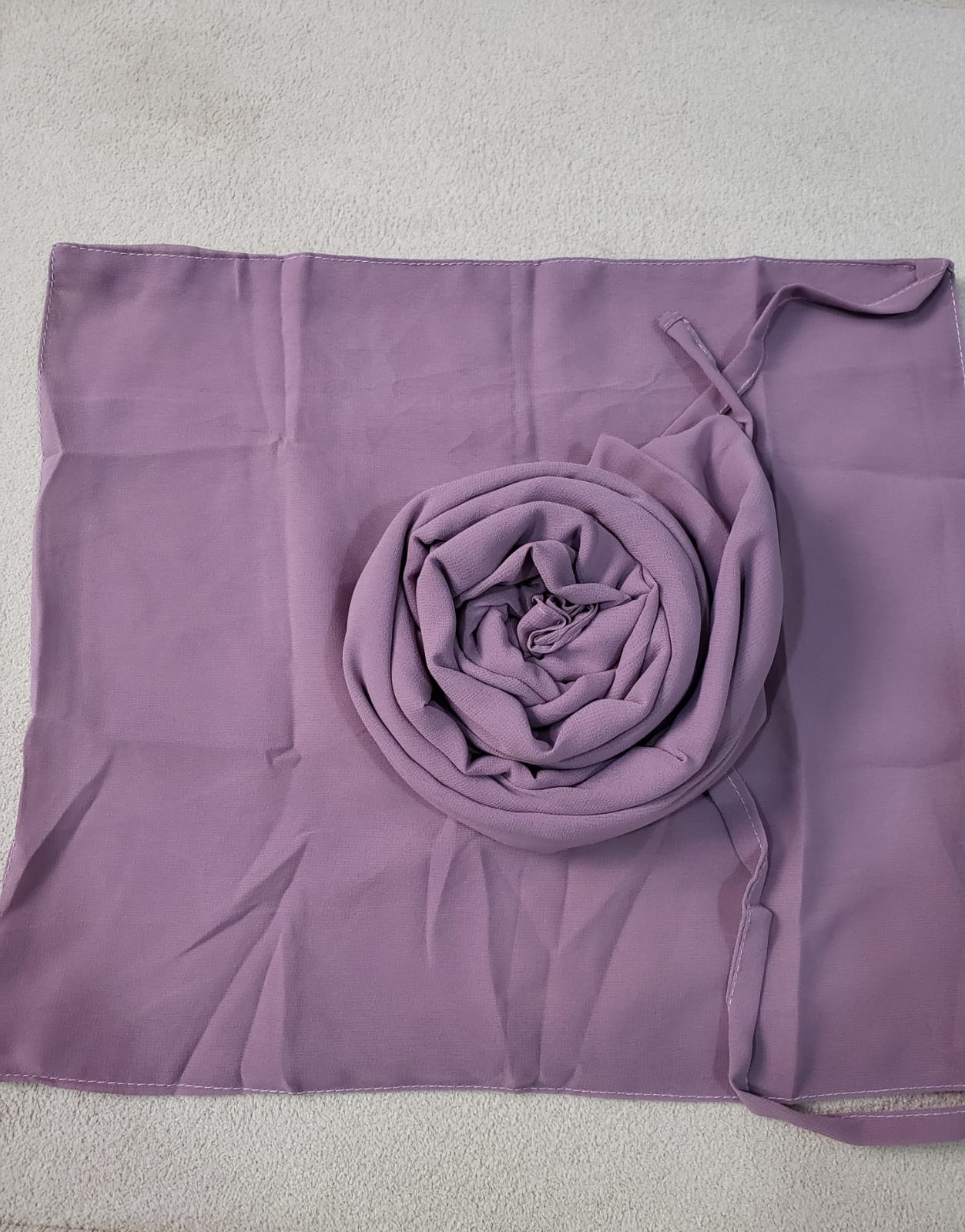 Lavender Purple Niqab Set