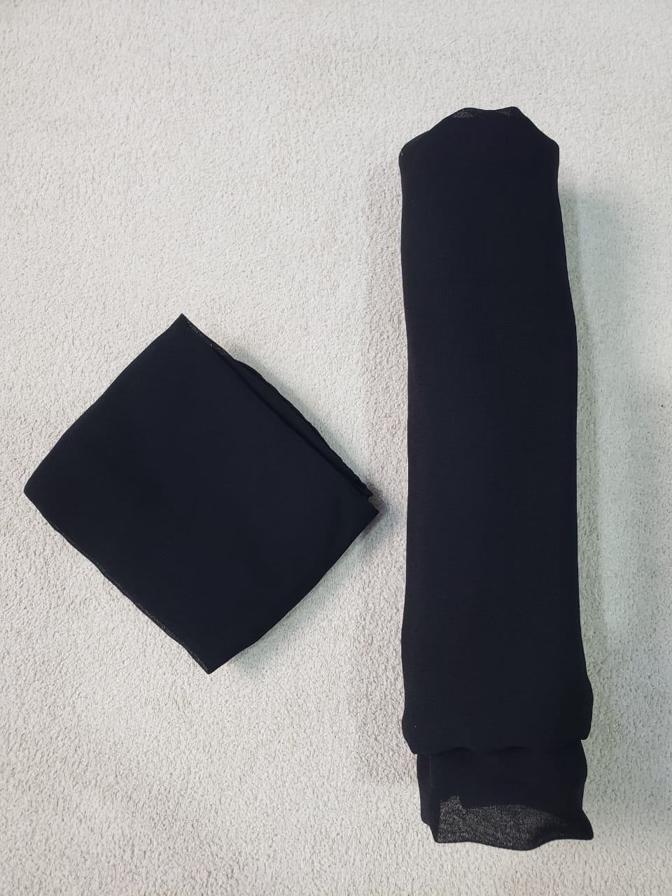 Classic Black Niqab Set