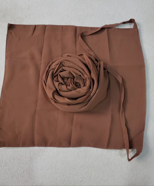 Chocolate Brown Niqab Set