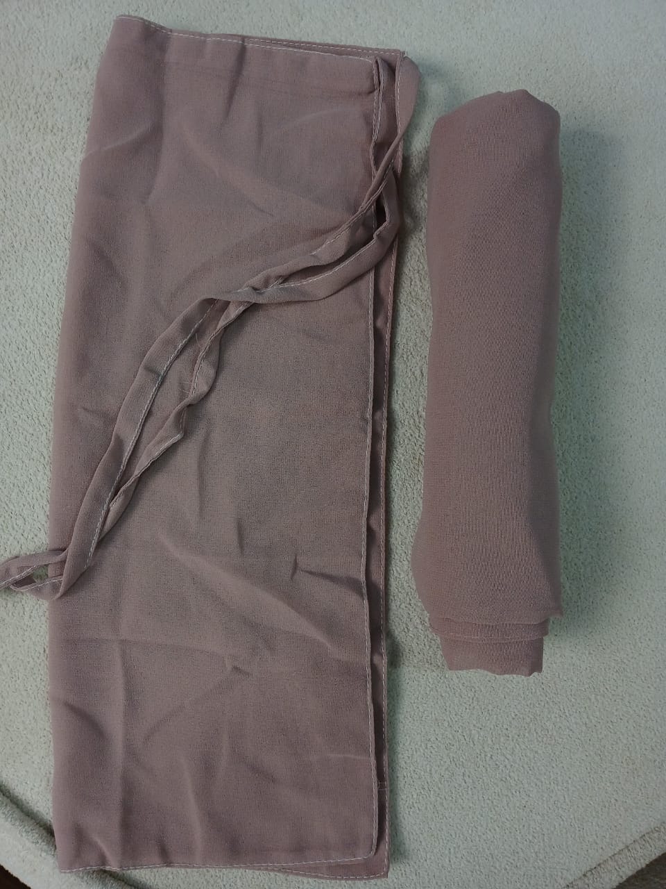 Mocha Brown / Dusty Cocoa Niqab set