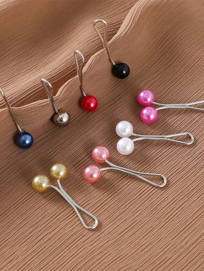 Elegant Pearl Magnetic Hijab Pins