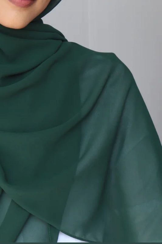 Bottle Green Hijab